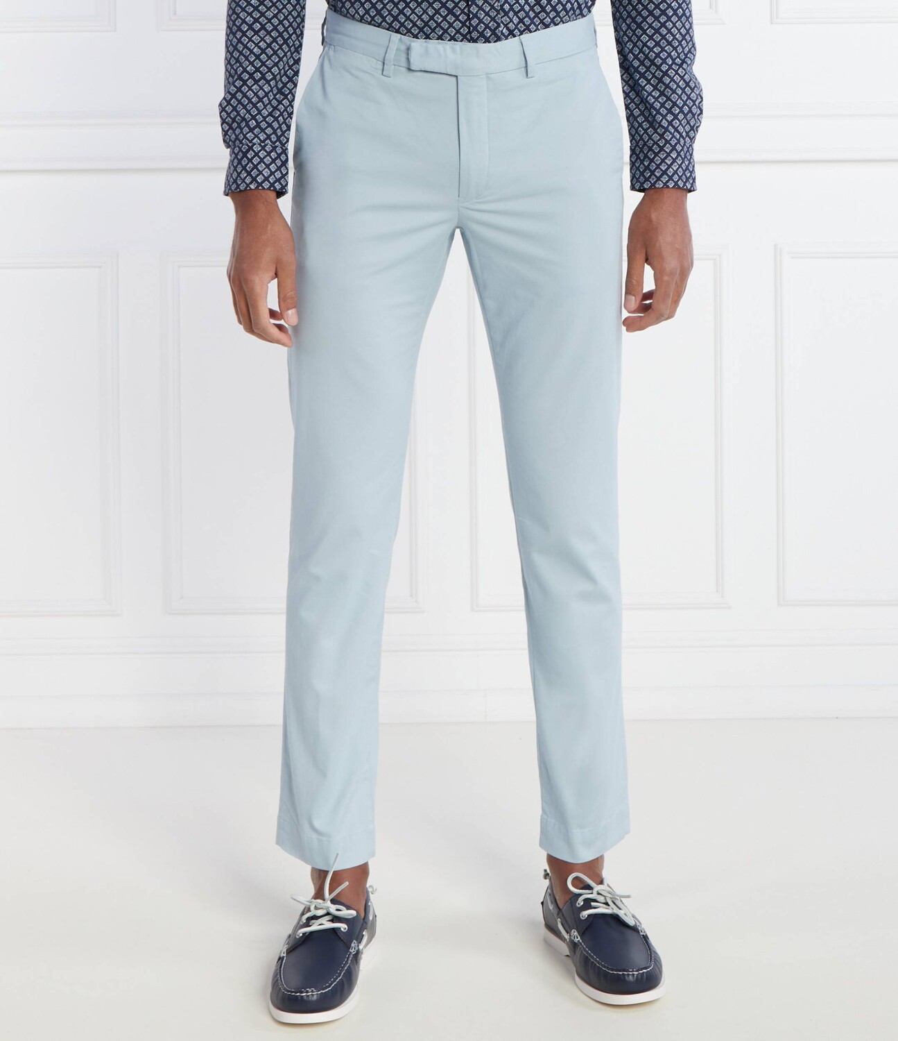 

Брюки POLO RALPH LAUREN chino Slim Fit, небесно-голубой