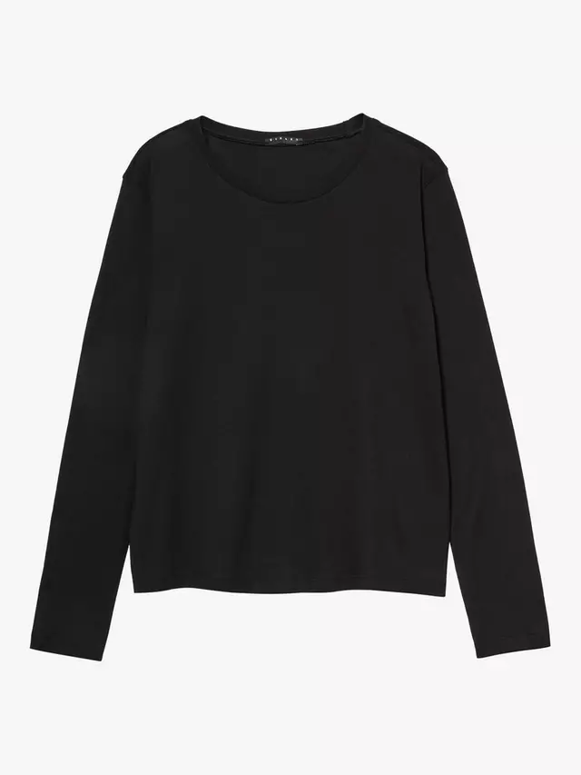 

Футболка SISLEY Long Sleeve Crew Neck, черный