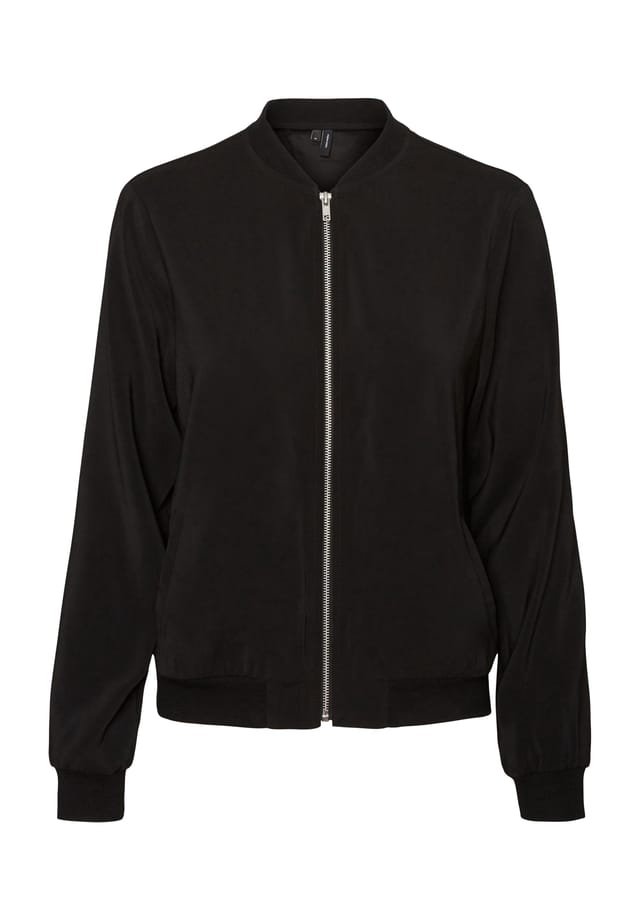 

Блузон "коко" воротник-стойка Vero Moda, черный