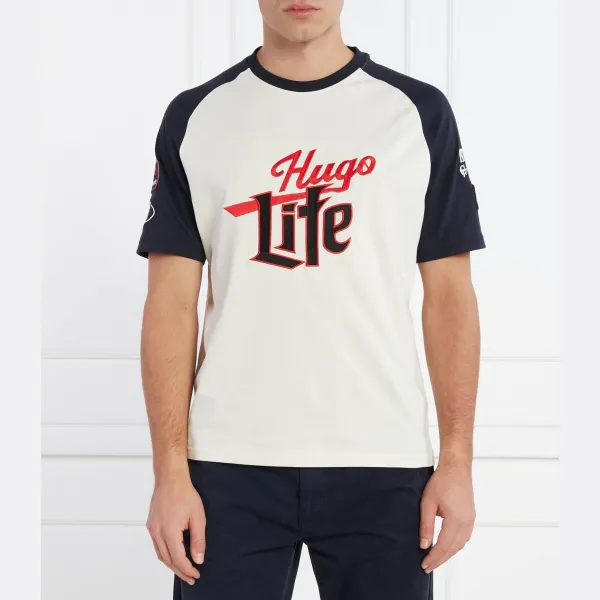 

Футболка свободного кроя dilife Hugo, бежевый