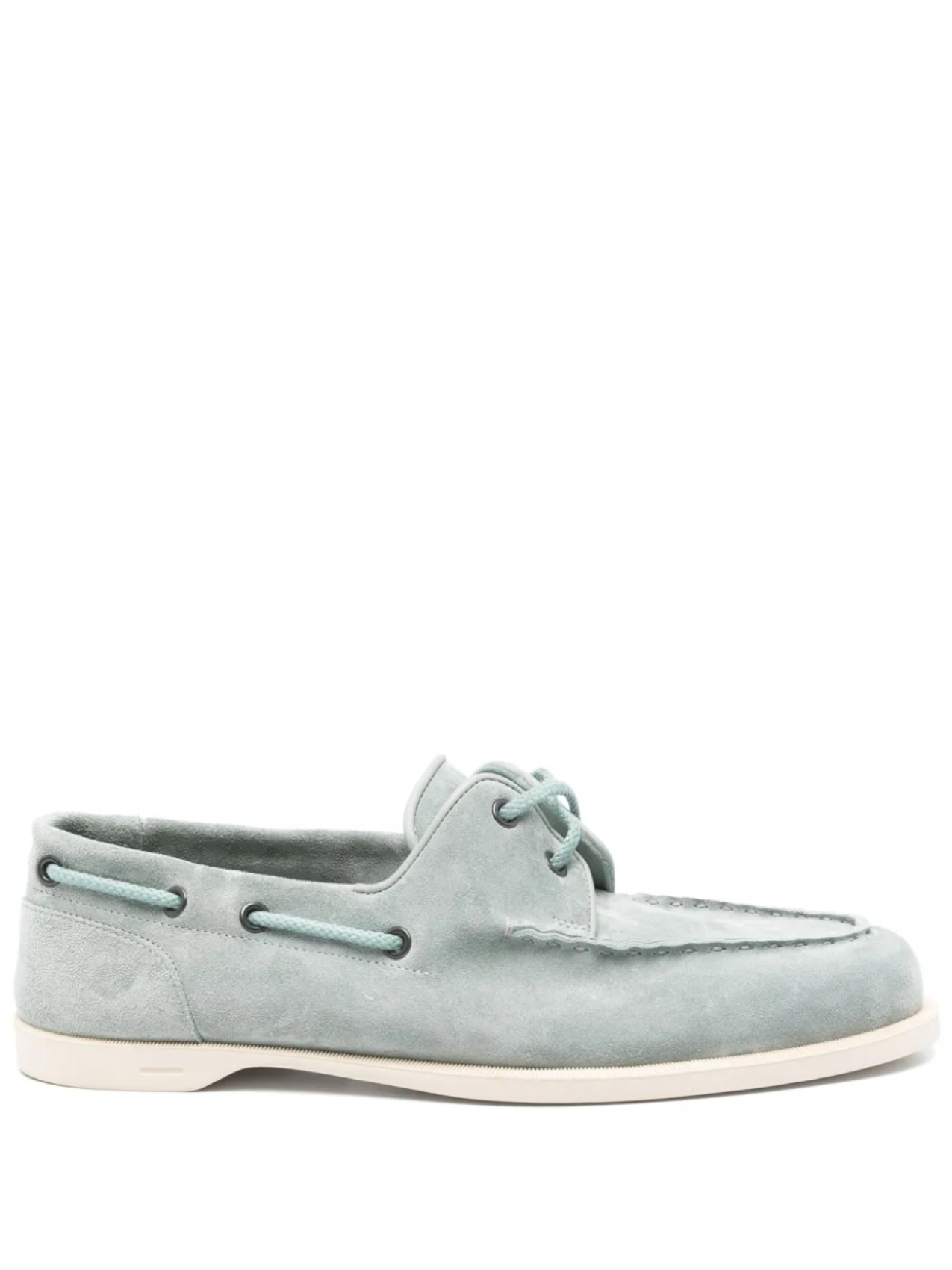 

John Lobb замшевые лоферы, синий