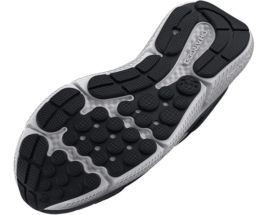 Кроссовки Under Armour Kids Assert 10 (Big Kid), Black/Black/Metallic GoldSee Less — фото 3