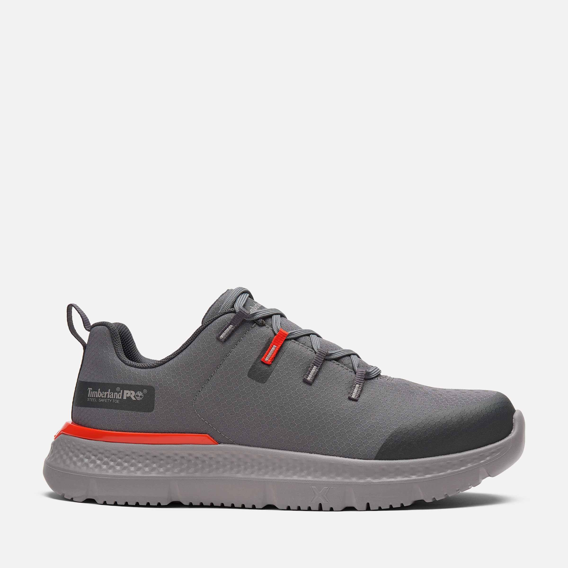 

Мужские рабочие кроссовки Timberland PRO Intercept со стальным носком, серый/красный