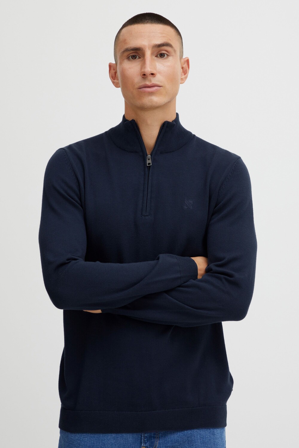

Пуловер !SOLID Troyer SDDenley LS5 21107379, синий