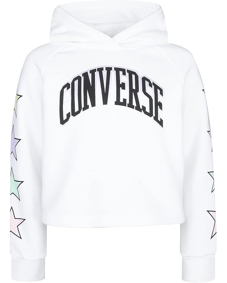 

Худи Converse Kids Shine Raglan Graphic Hoodie, белый