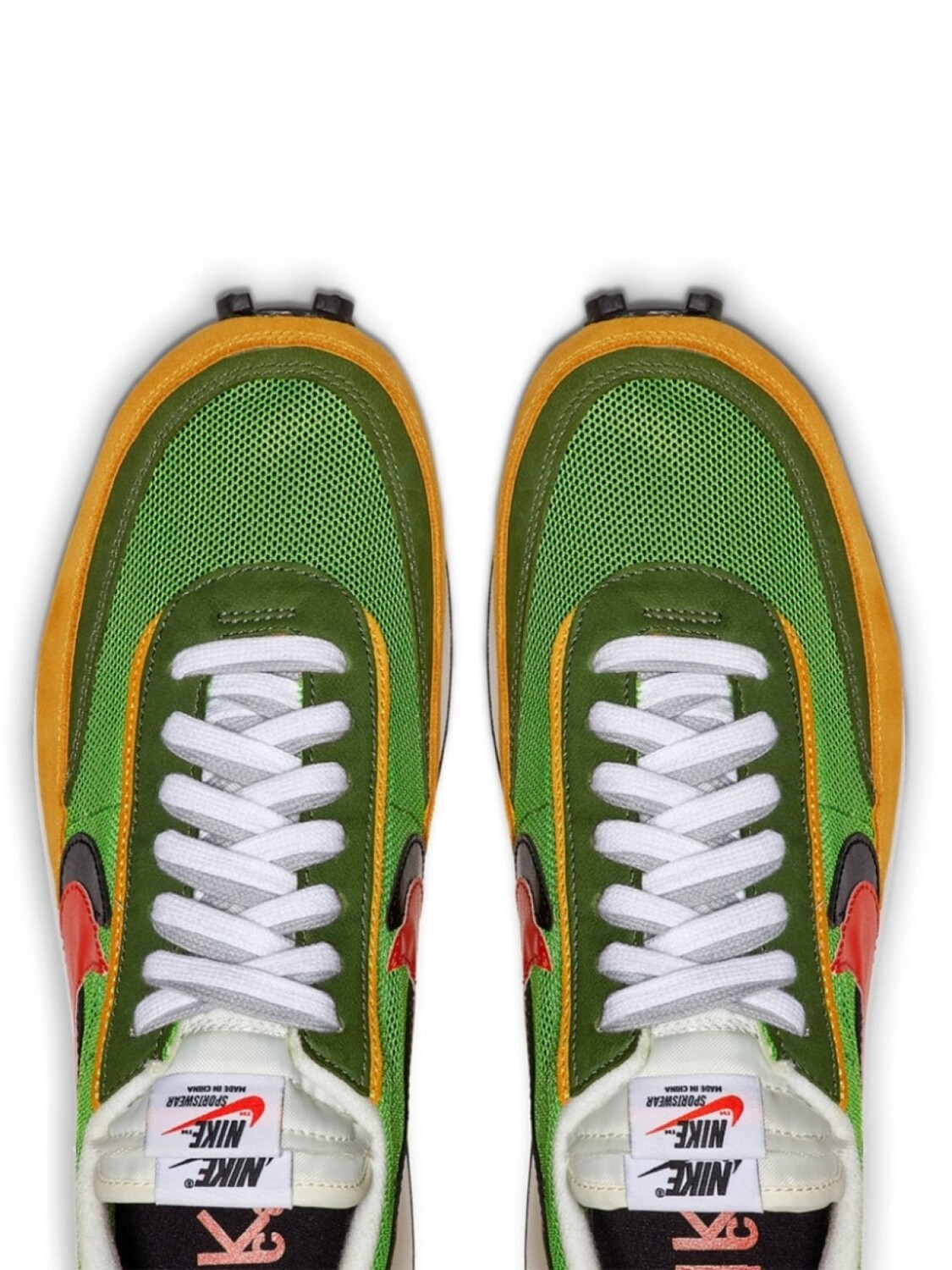 Кроссовки LDWaffle 'Green Gusto' из коллаборации с Sacai Nike, зеленый — фото 3
