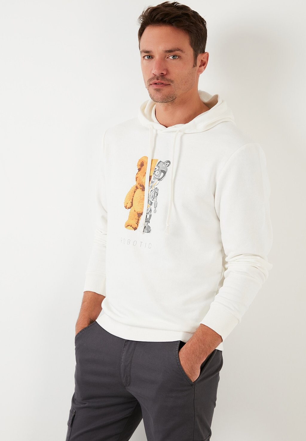 

Толстовка SLIM FIT Buratti, цвет ecru