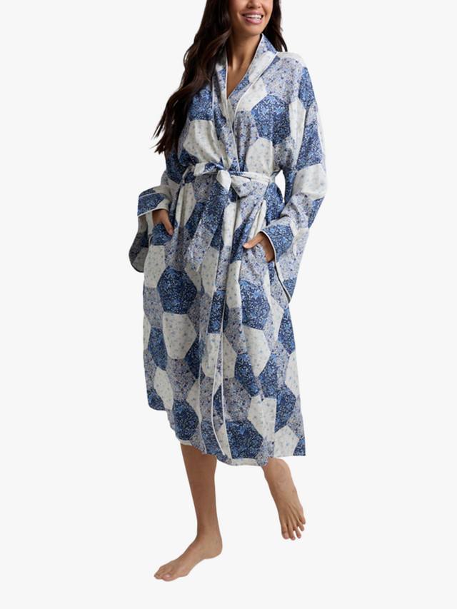 

Халат Corina с цветочным принтом Lily and Lionel, Blue