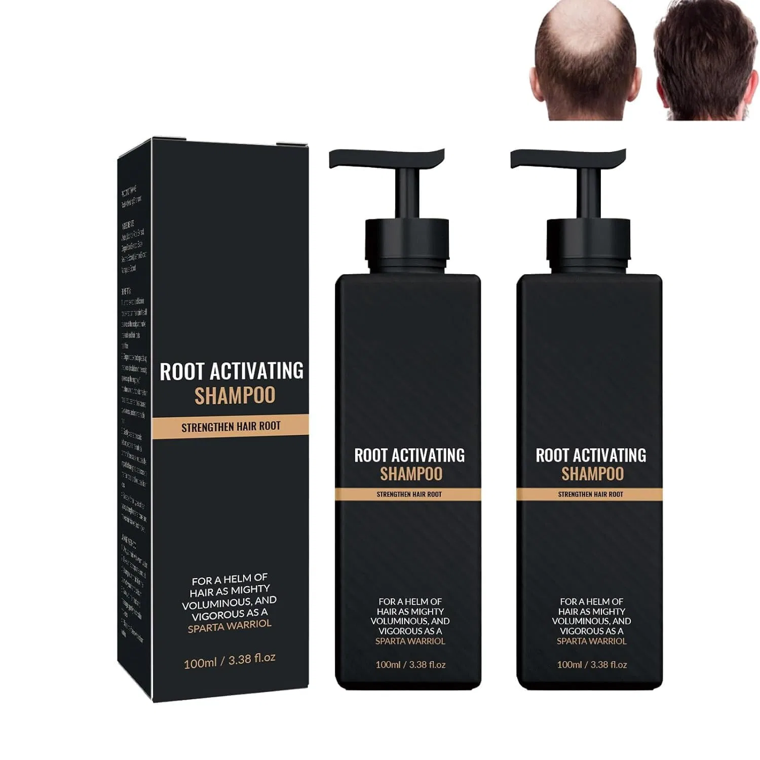 Шампунь Spartan Root Revitalizing Exqst