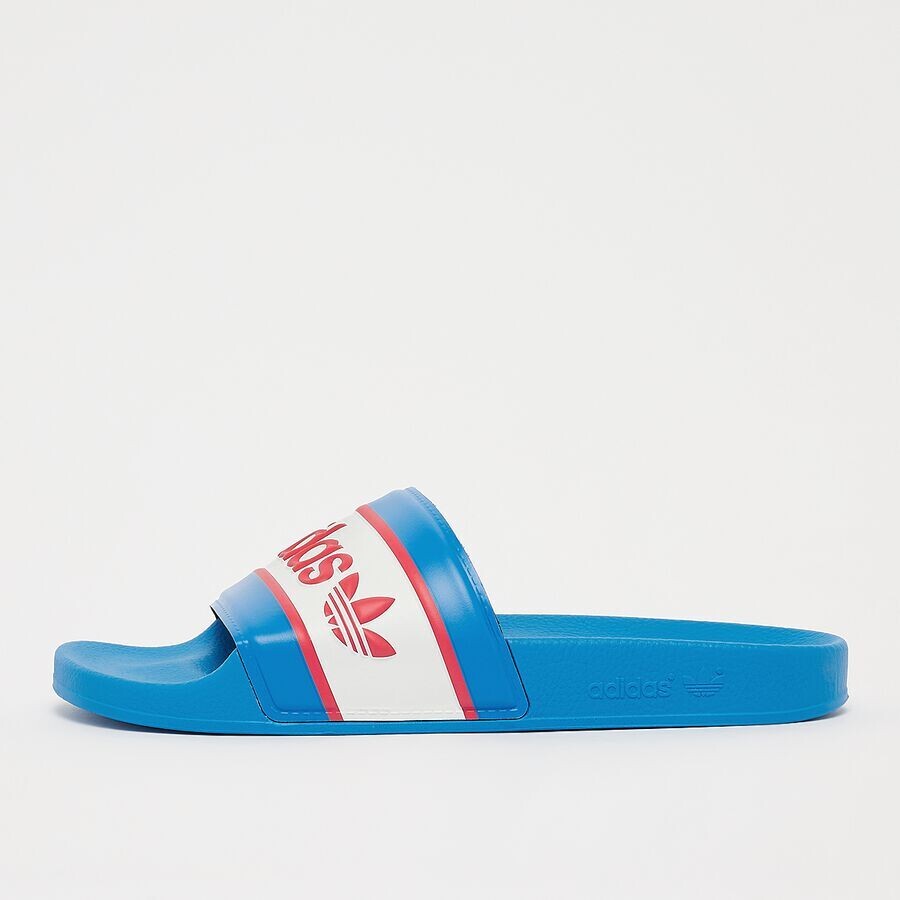 

Шлепанцы adilette Badelatschen adidas Originals, цвет bright blue/ftwr white/red