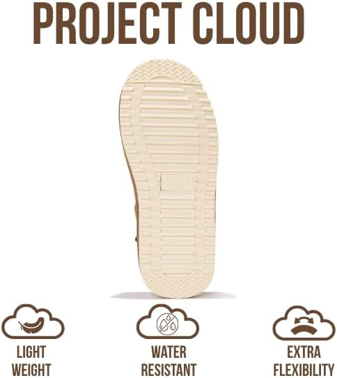 Сабо Project Cloud Kids из натуральной кожи с задним ремешком - с эффектом памяти и легкие сандалии для мальчиков и девочек с регулируемыми ремешками - противоскользящие сабо для детей (Little Goldstar), Chestnut Suede — фото 4