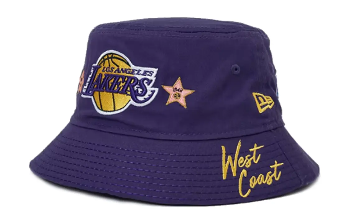 

New Era Хлопковая панама унисекс фиолетовая, Purple