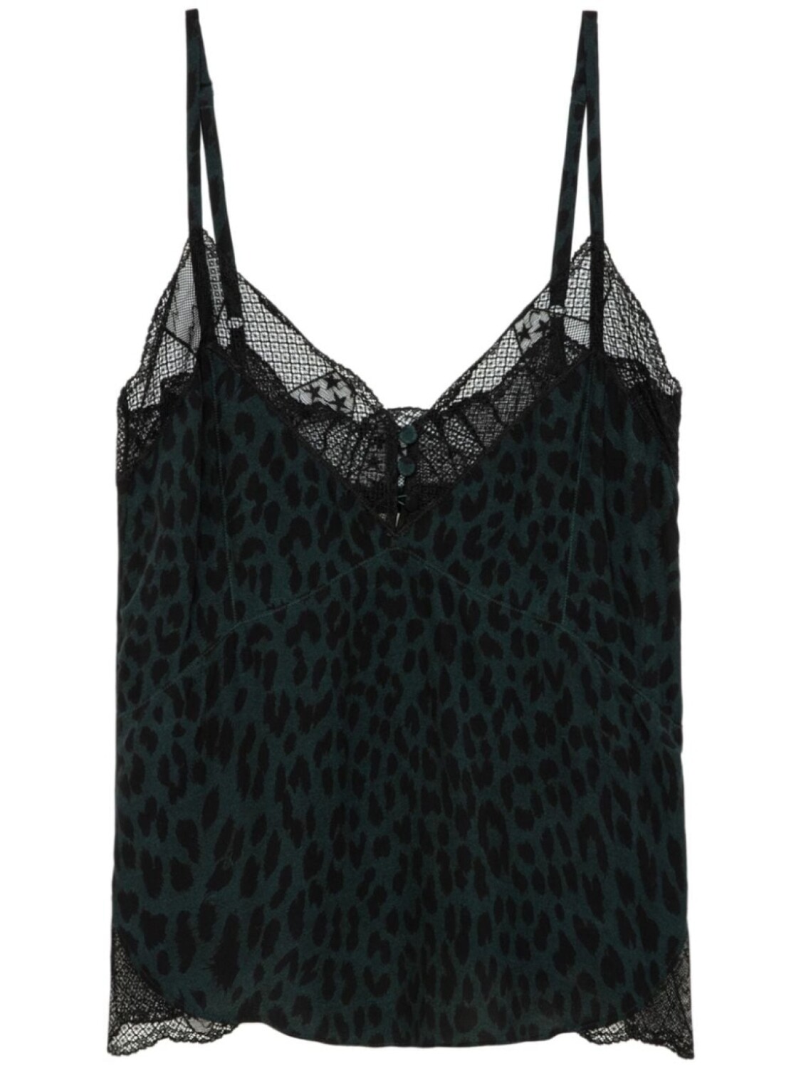 

Zadig&Voltaire топ Cyoko Leopard, зеленый