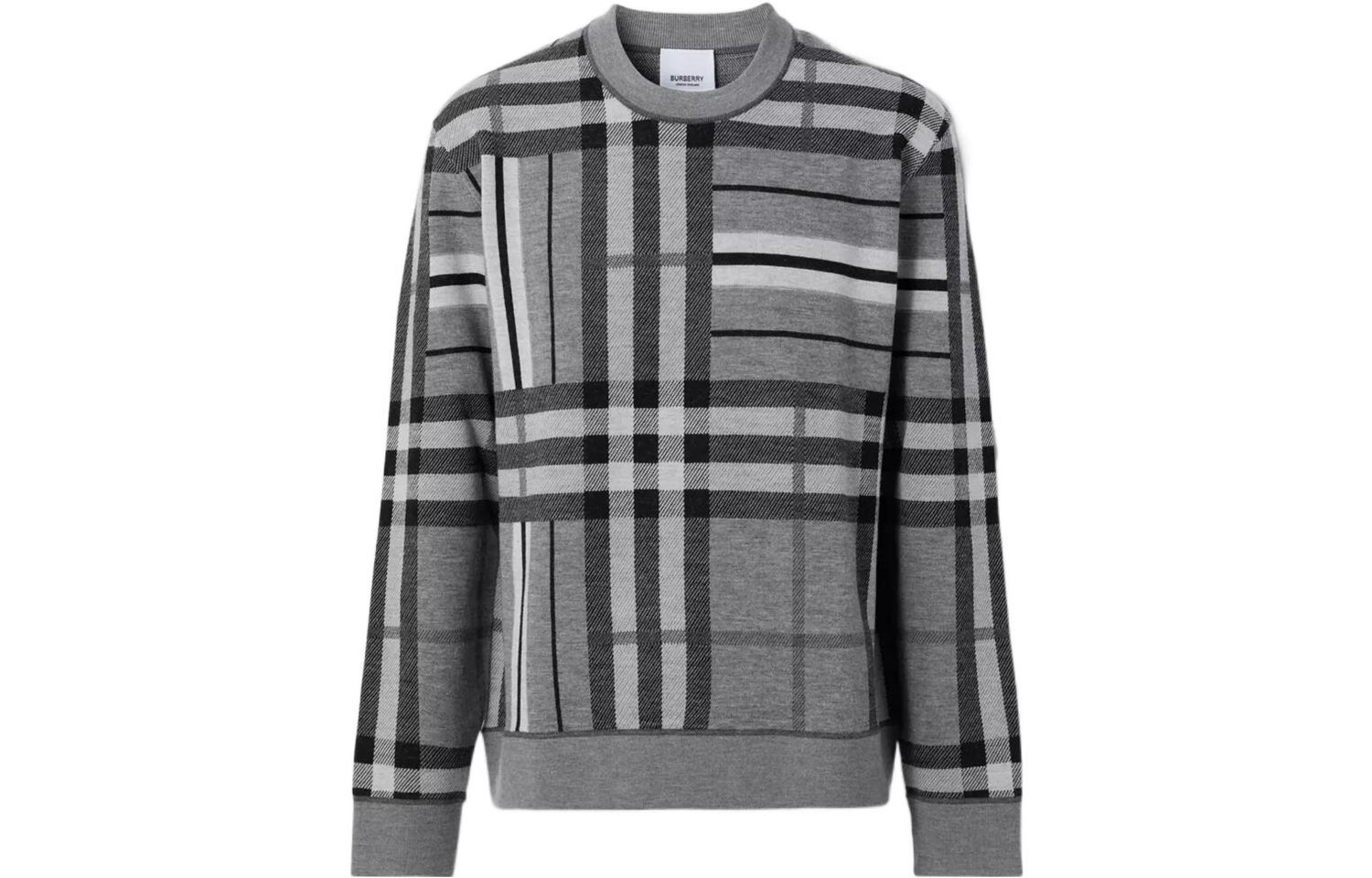

Свитер мужской Flint Ash Burberry, цвет Flint ash