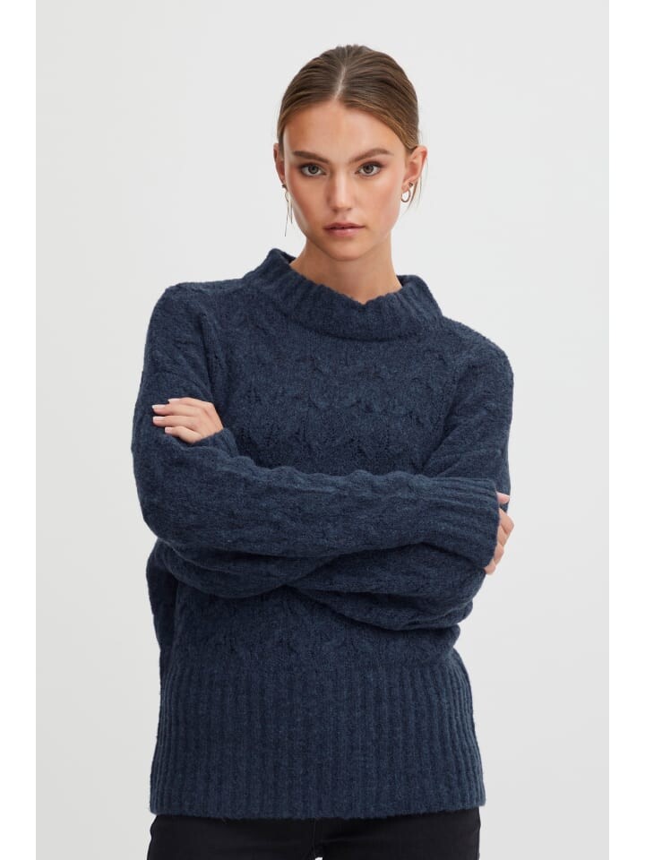 

Пуловер PULZ Jeans, синий