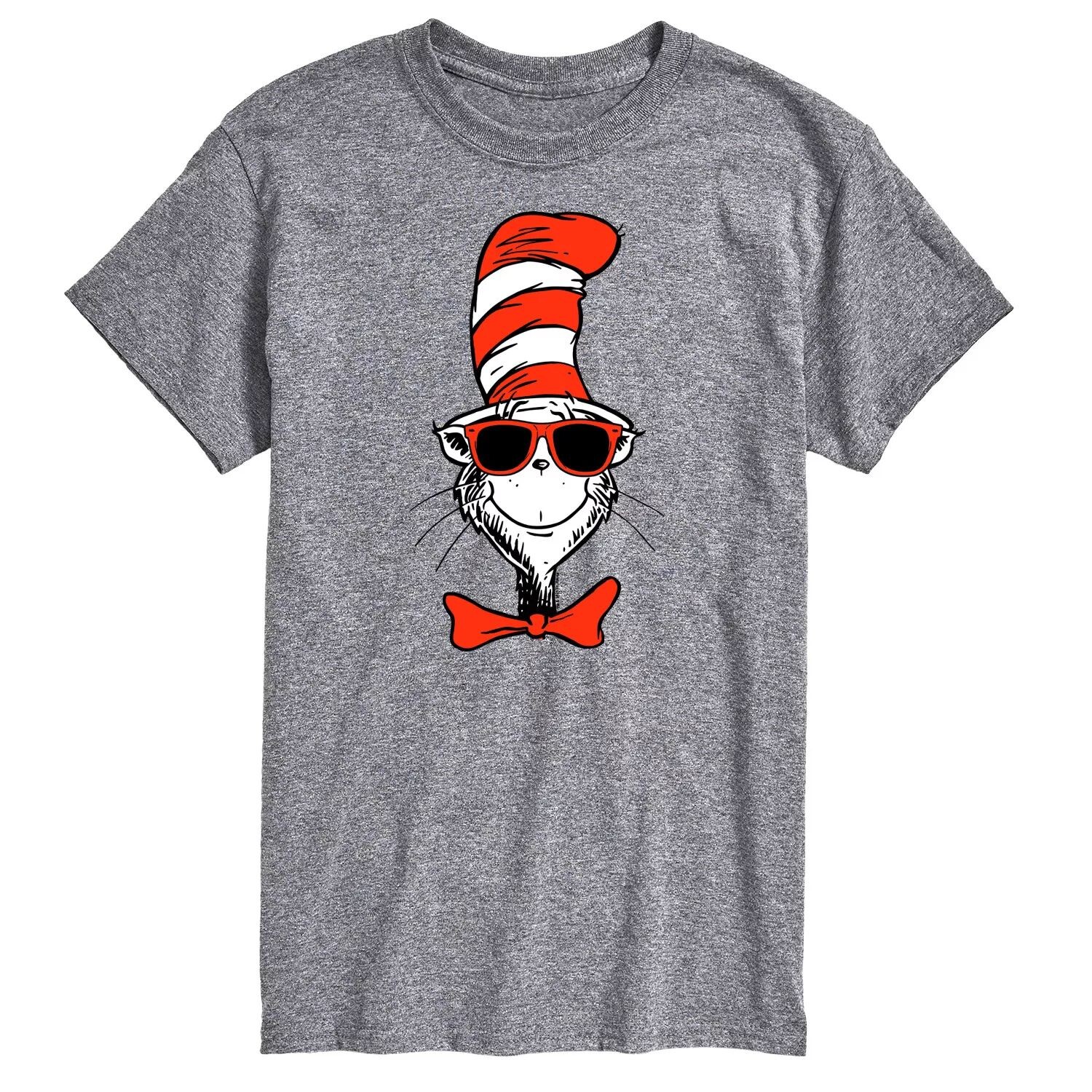 

Футболка Big & Tall Dr Seuss Cool Shades Licensed Character, серый