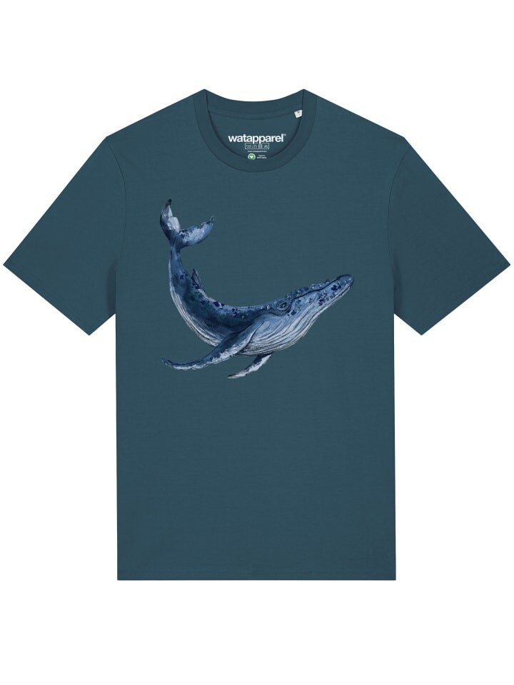 

Футболка wat Apparel, синий