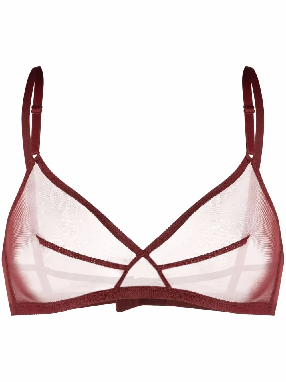 

Бюстгальтер Bel с треугольными чашками Eres, красный