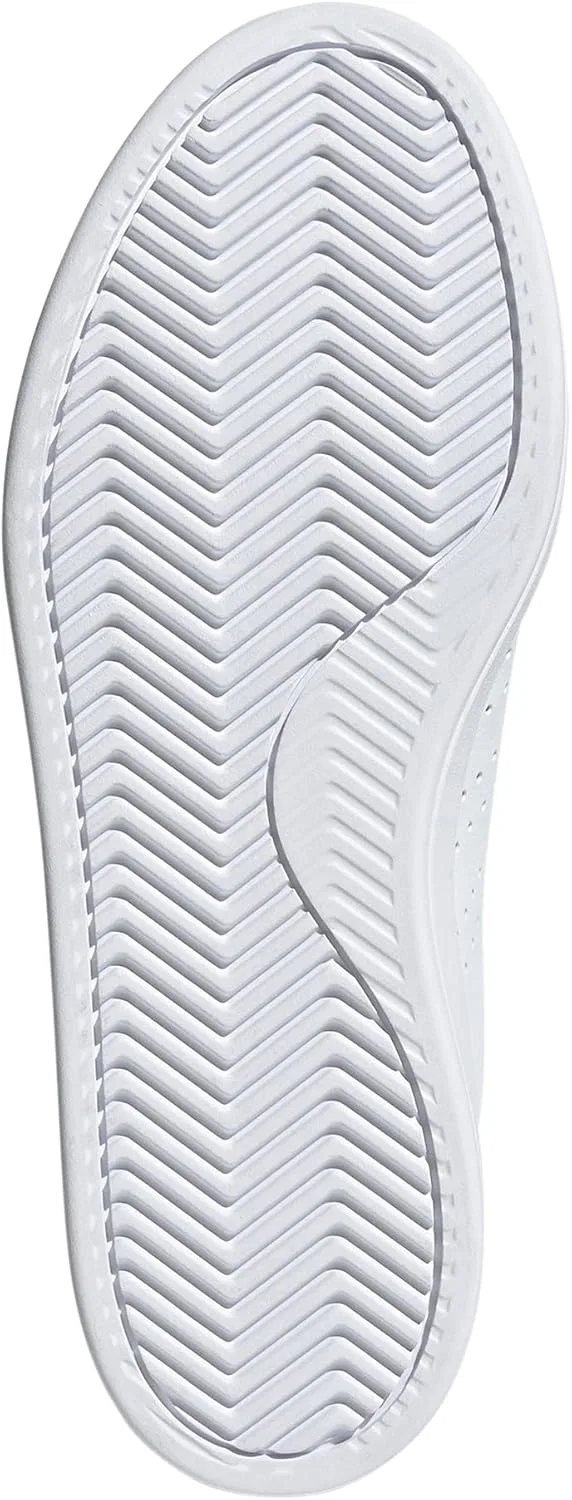 Кроссовки теннисные adidas, цвет White/Black/Collegiate Green, размерная сетка — фото 4