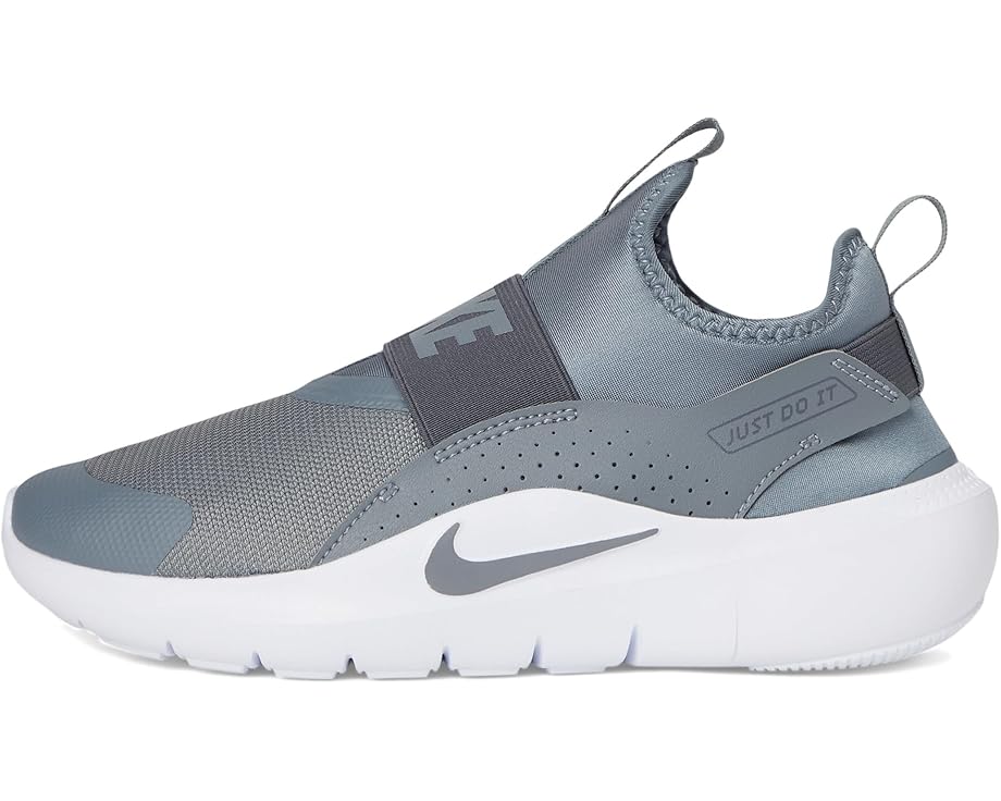 Детские кроссовки Nike Flex Runner 4 (Big Kid) Nike Kids, Cool Grey/Cool Grey/Dark Grey/White — фото 4