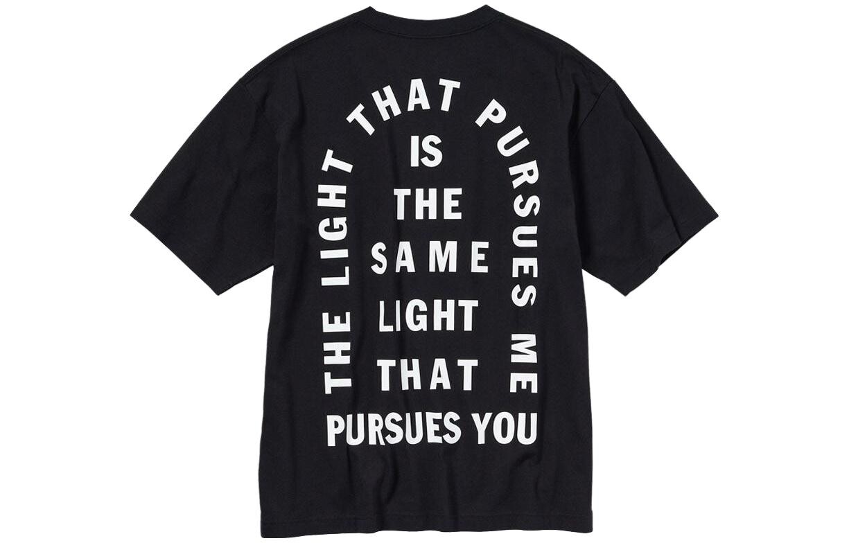 

UNIQLO Футболка унисекс, цвет Black