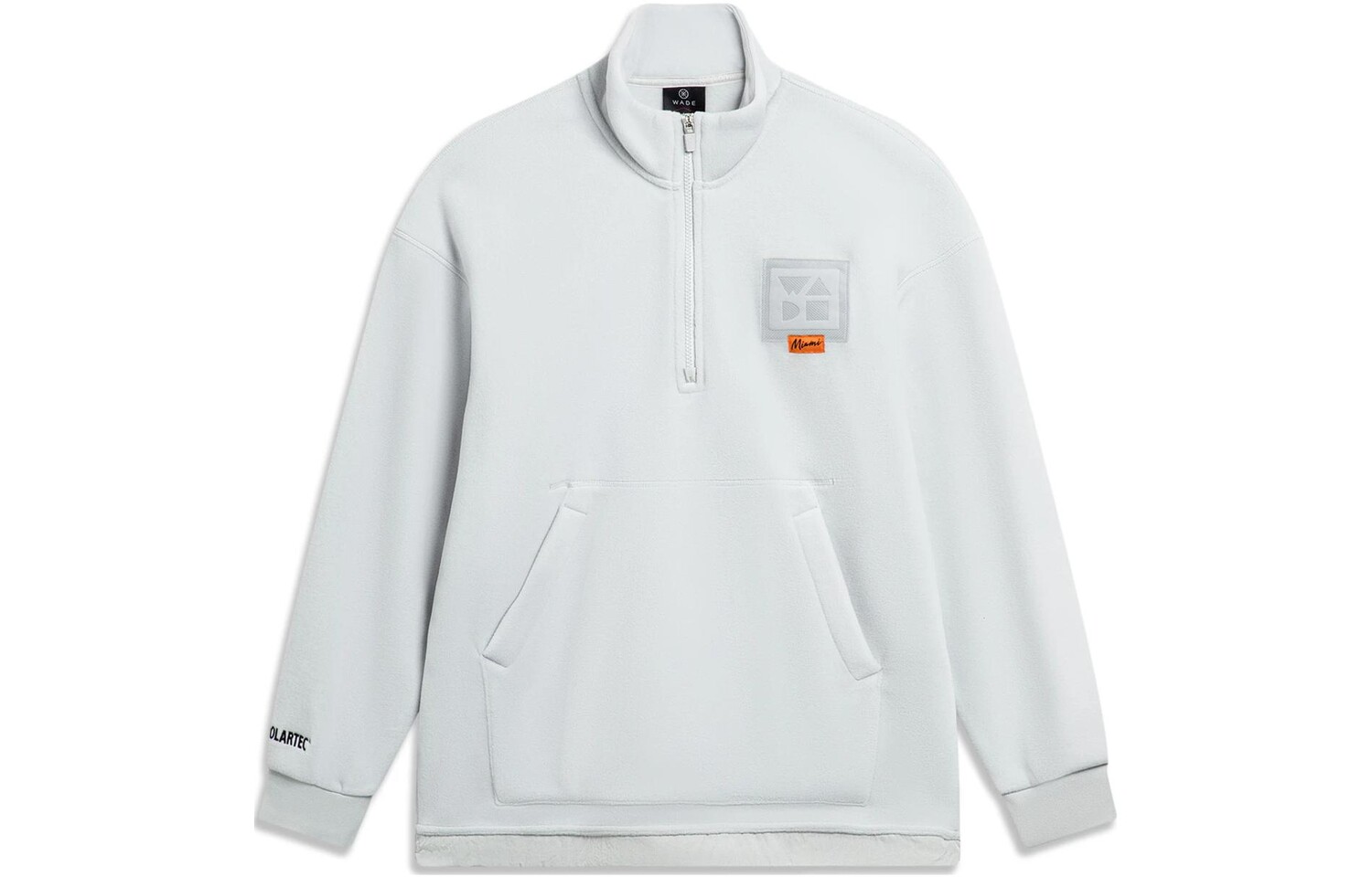 

Wade Collection Толстовка мужская светло-серая Lining, серый