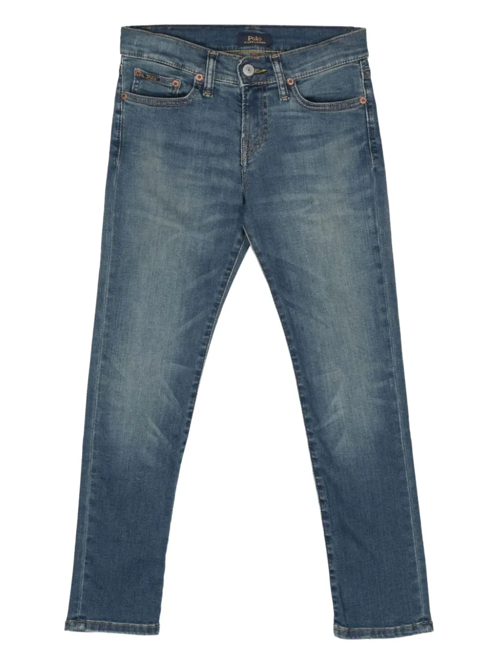 

Джинсовые брюки Eldridge прямого кроя Polo Ralph Lauren Kids, синий