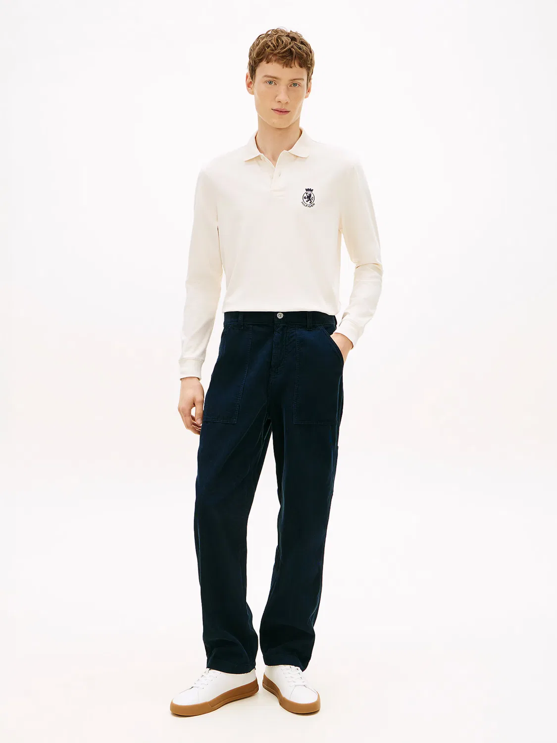 Обычные брюки Tommy Hilfiger, Dark Blue — фото 3