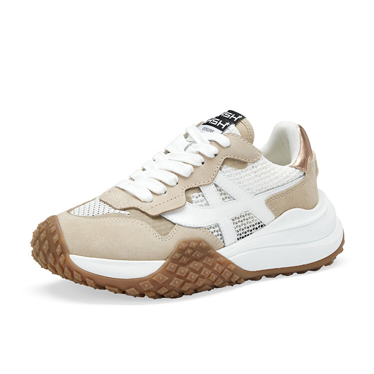 Кроссовки ASH Lifestyle Shoes Women's Low-top, светло-серый — фото 2