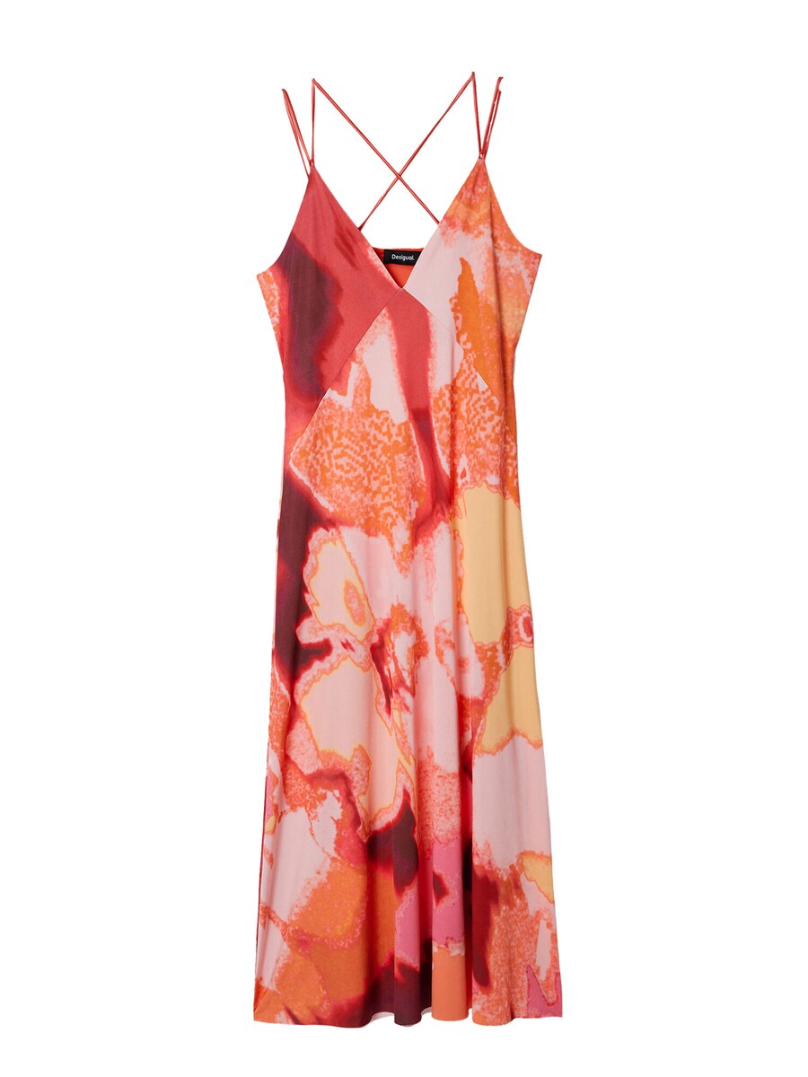 

Платье миди Desigual Dress Focus, оранжевый