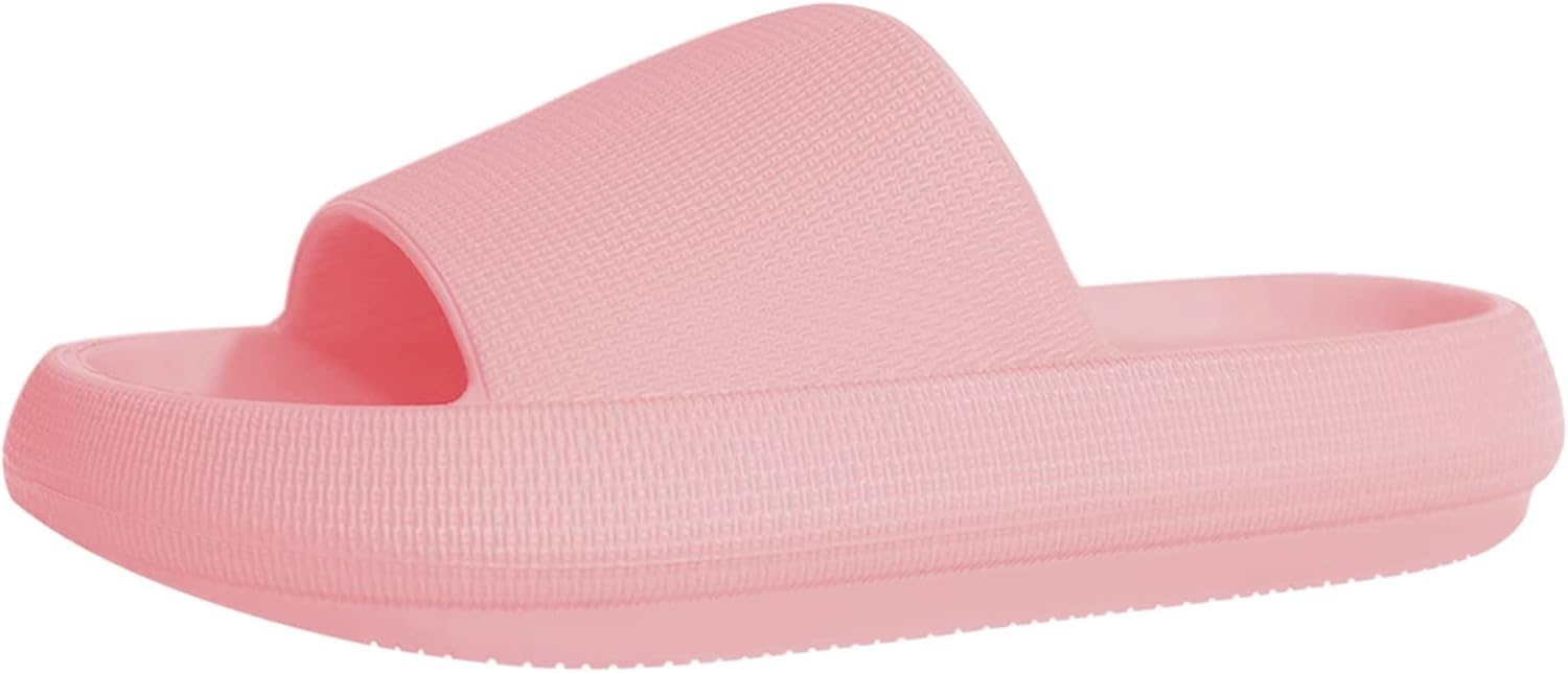 

Женские и мужские шлепанцы Cloud Pillow, мягкие сандалии EVA, нескользящие пляжные шлепанцы, для душа и ванной, с открытым носком, мягкая подушка, домашние тапочки (Цвет: A-2, Размер обуви: 44-45) Ansair, 44-45 B-1