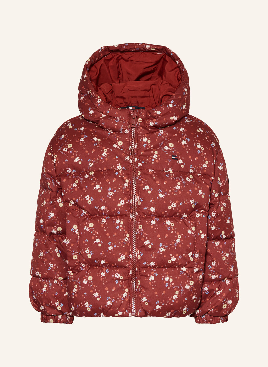 

Стеганая куртка Tommy Hilfiger, красный