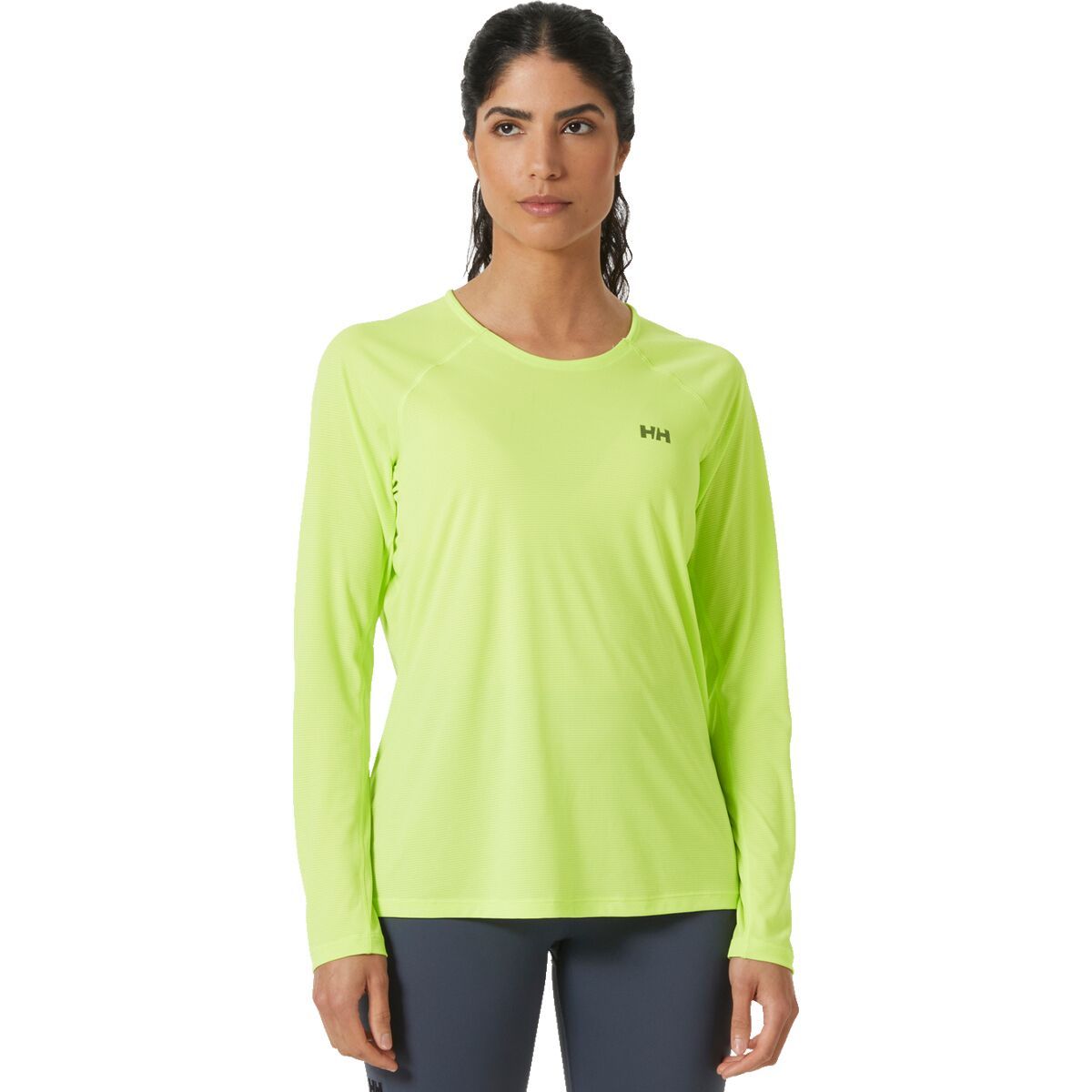 

Длинный рукав футболка Trail Helly Hansen, зеленый