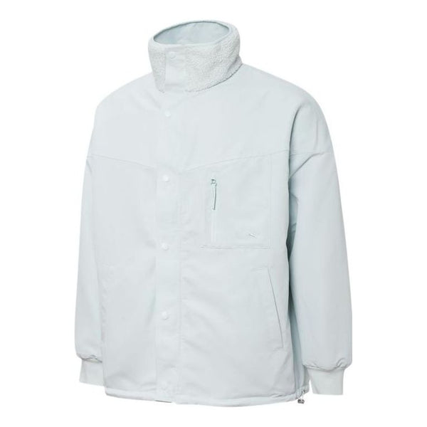 

Куртка mmq lamb's wool reversible stand collar jacket couple style sky blue Puma, голубой, Синий, Куртка mmq lamb's wool reversible stand collar jacket couple style sky blue Puma, голубой