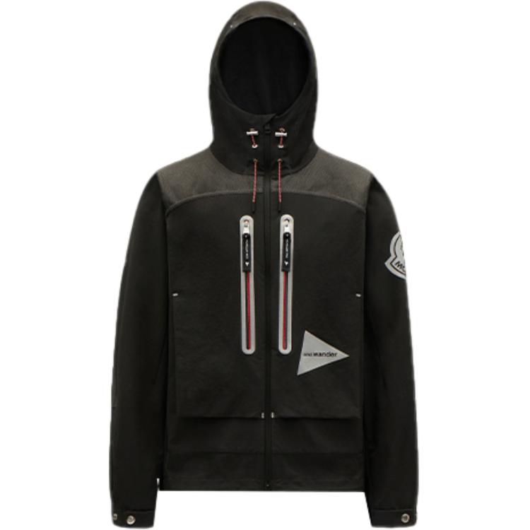 

MONCLER GENIUS Монклер Итабаши Короткая ветровка, Black
