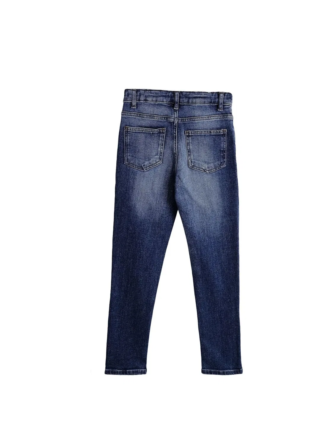 Узкие джинсы Solang, Dark Blue — фото 4