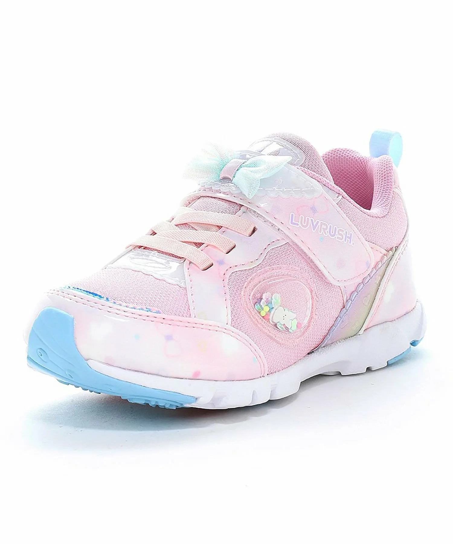 Детские розовые кроссовки MoonStar LV 1251 для девочек Superstar, pink