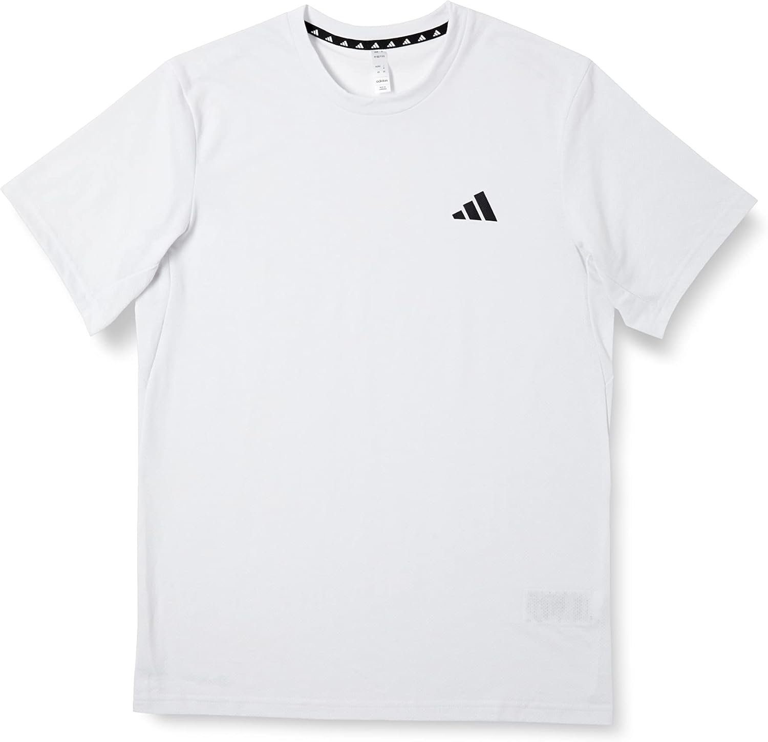 

Мужская футболка с коротким рукавом Adidas BXH38 Train Essentials Comfort Training, белый/черный