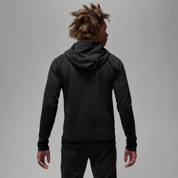 Толстовка Air Jordan Dri-FIT Sport Full-Zip Hoodie 'Black', черный — фото 3