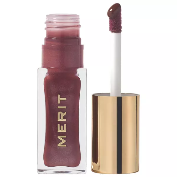 

Shade Slick увлажняющее тонированное масло для губ Merit, цвет tabby
