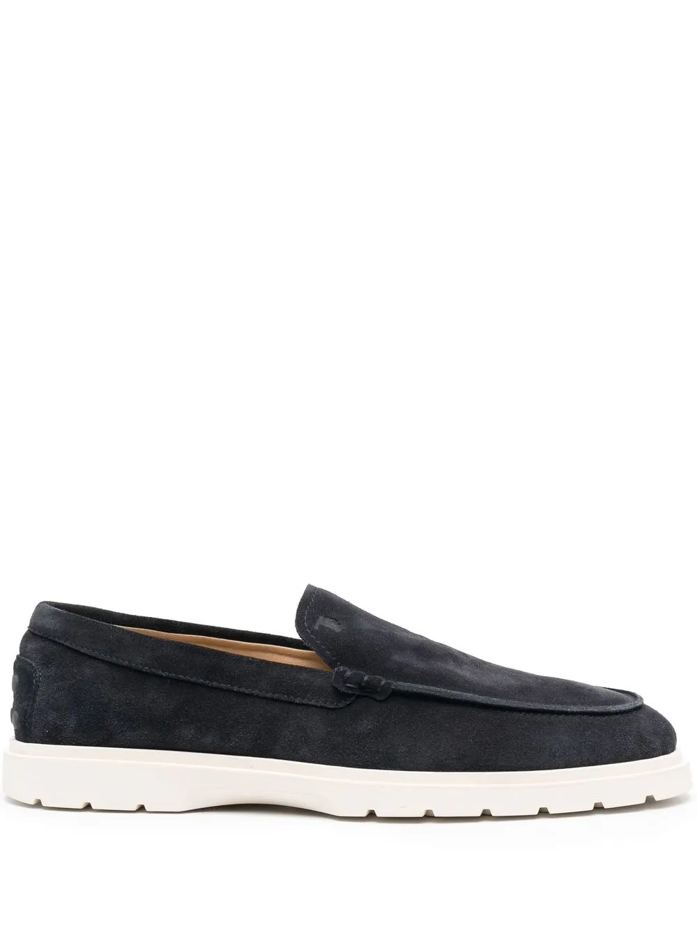 

Замшевые лоферы TOD'S, синий