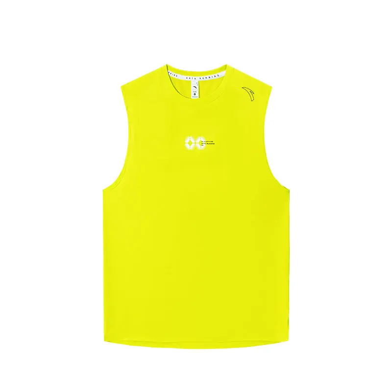 

ANTA Футболка-майка Running Collection мужская Legendary Green