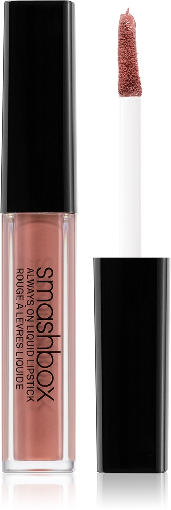 

Жидкая матовая помада Always on в мини-формате Smashbox, atspalvis stepping out 0,9 мл