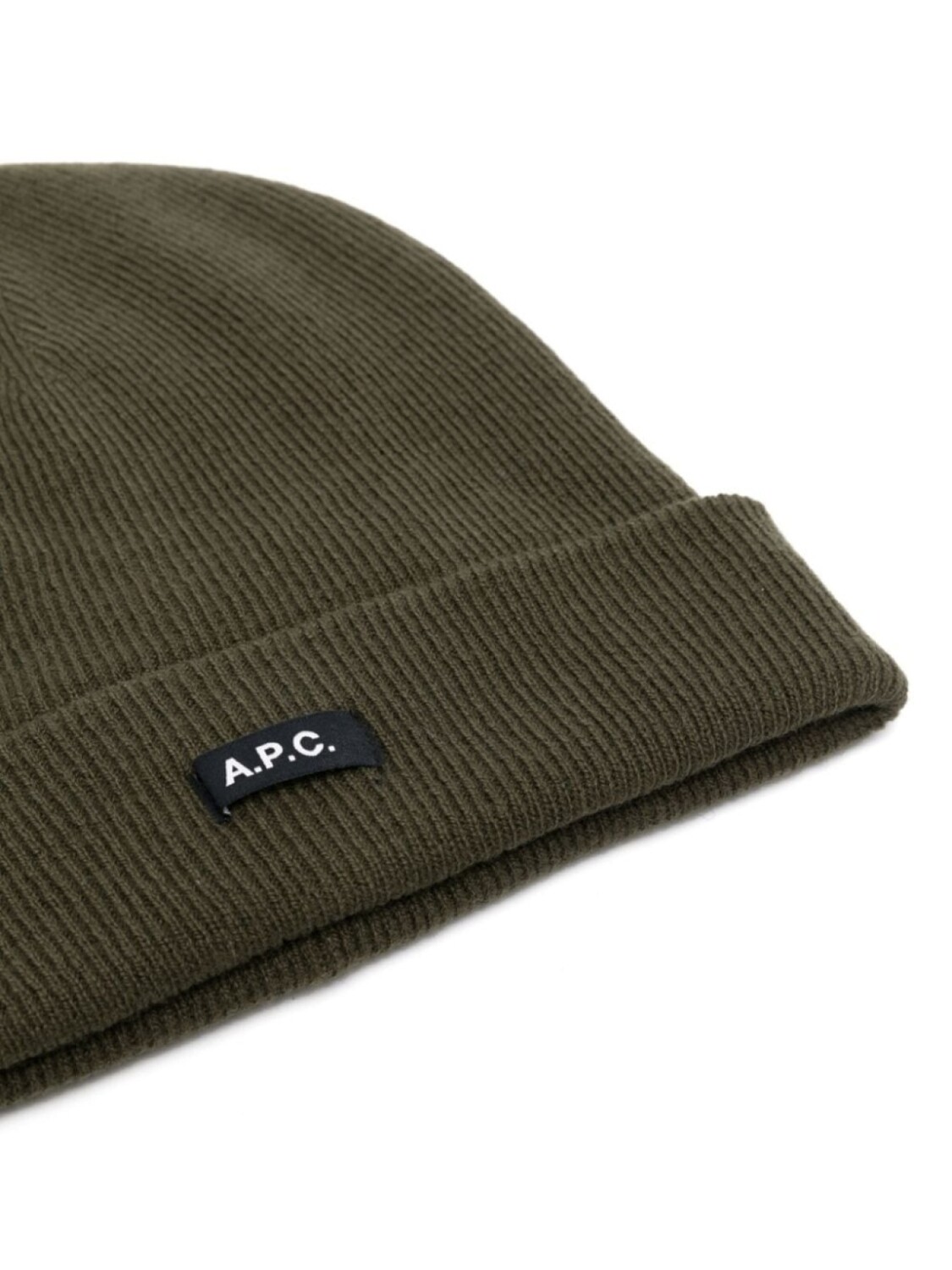 

A.P.C. шерстяные шапки с логотипом, зеленый