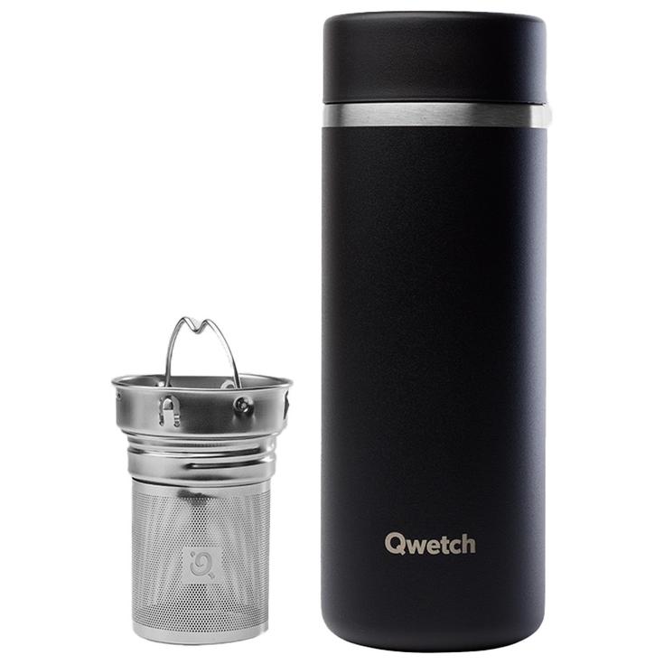 

Кружка théière isotherme 400 мл матовая черная Qwetch