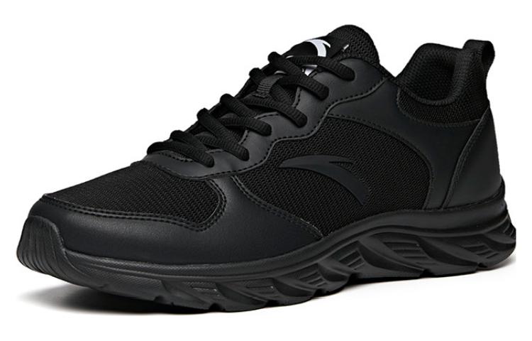 ANTA Slip Resistant, Abrasion Resistant, Breathable Low top Casual Running Shoes Men's Black — фото 4