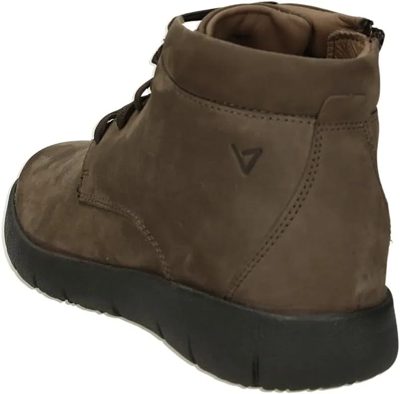 Кроссовки Valleverde 36986 Mens Nubuck Rubber Sole Casual Shoes, Brown — фото 2