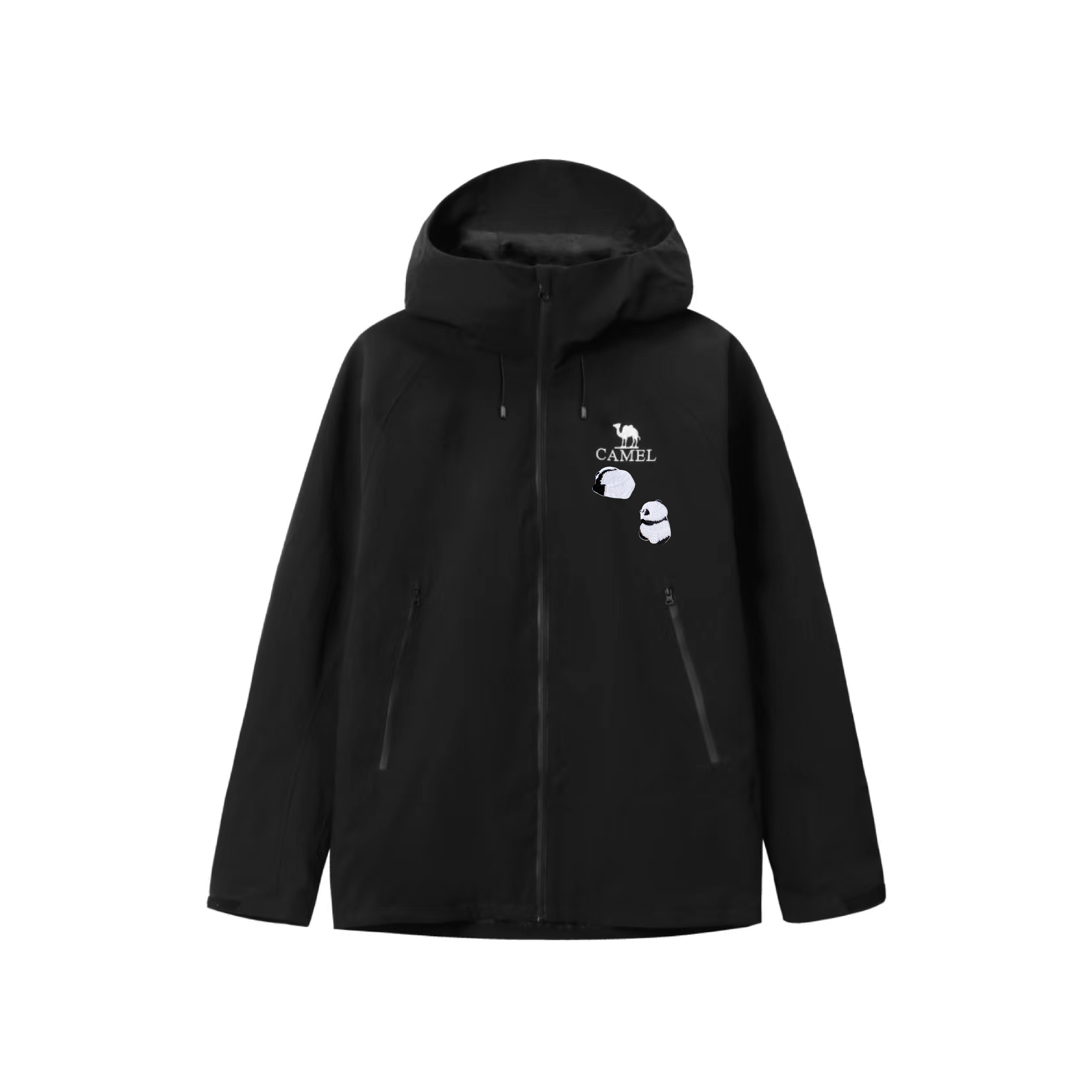 

CAMEL Ветровка All weather Waterproof And Windproof To Keep Warm Unisex Phantom Black