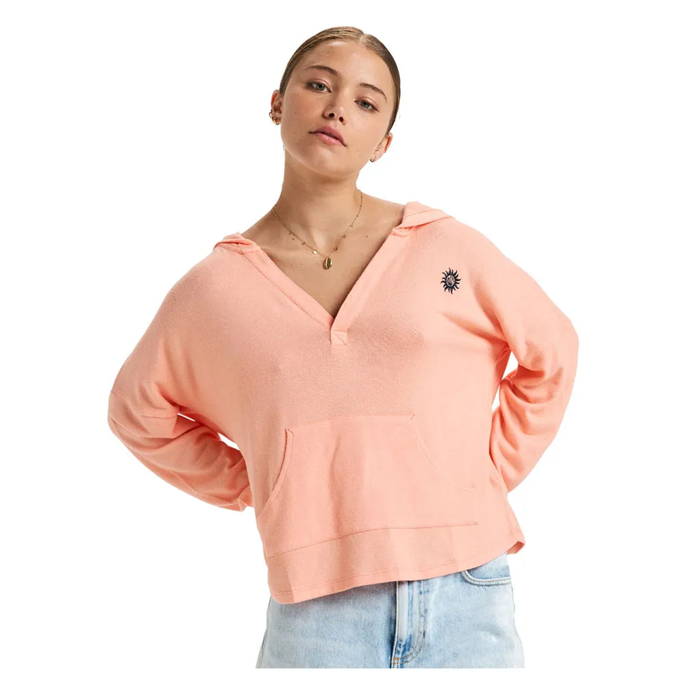 

Худи Roxy Sunday Cozy, розовый