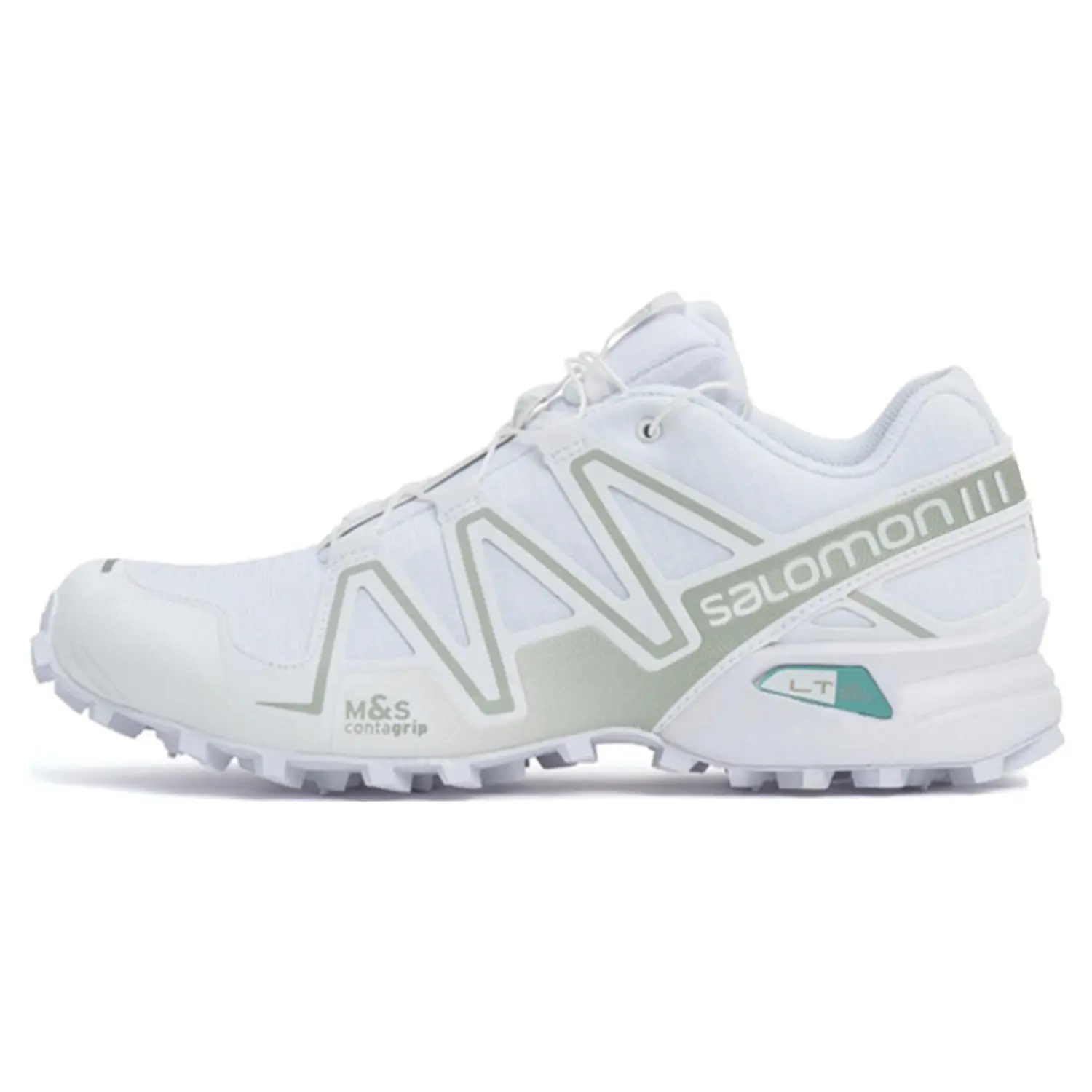 

Кроссовки SALOMON Speed Cross 3 Advanced 'White Mineral Grey', белый